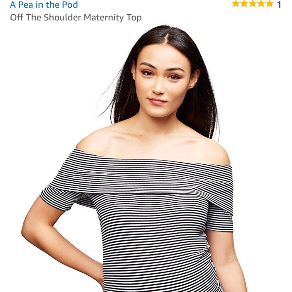 NWT “A pea in the Pod” Maternity top